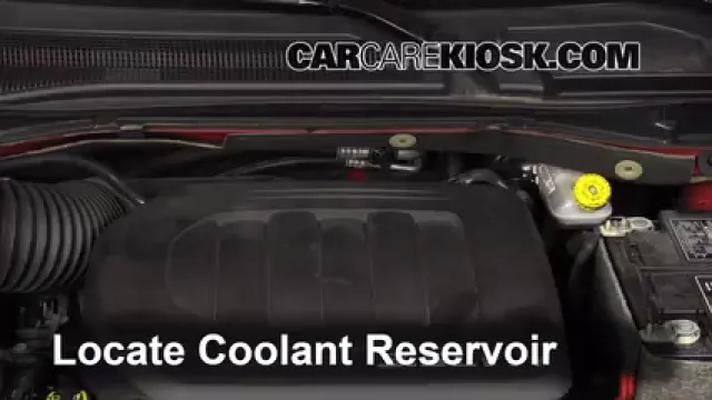 2013 Dodge Grand Caravan SXT 3.6L V6 Refrigerante (anticongelante) Agregar refrigerante